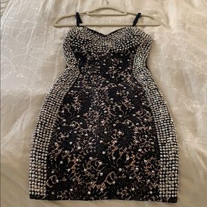 STUNNING lace and studded dress